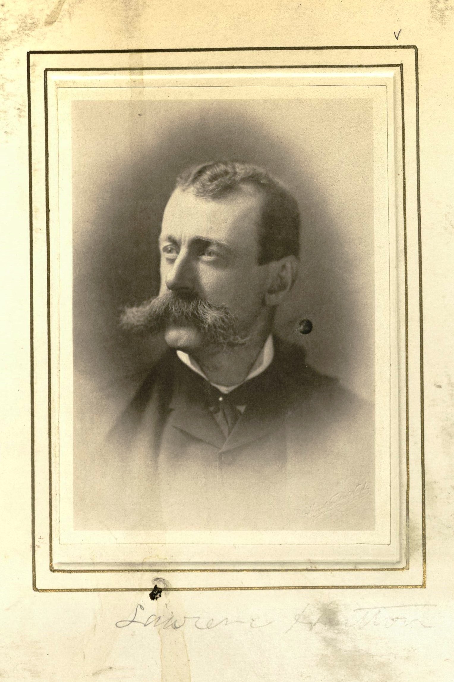 Member portrait of Laurence Hutton